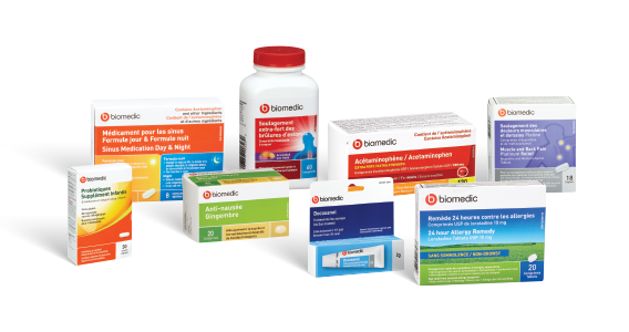 Selection of Over-the-counter drugs Biomedic