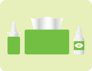 Treatment to control seasonal allergy symptoms