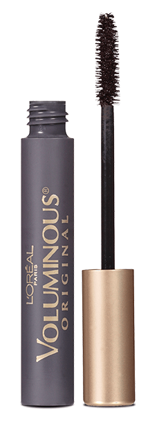 Open tube of L'Oréal Paris Voluminous Original Mascara and its wand