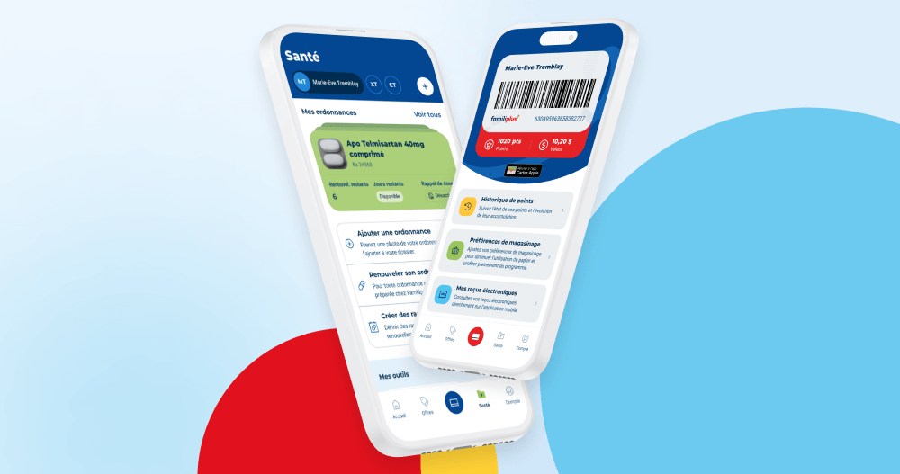 Familiprix merges its 2 mobile apps My pharmacy et My Familiplus
