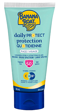 Banana Boat - Daily Protect Face Sunscreen SPF 50+ 90ml
