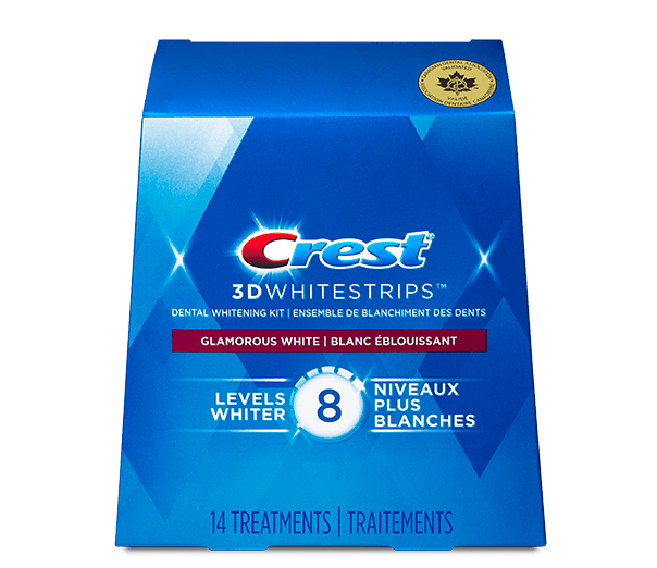Bandes Crest 3D White Whitestrips Blanc Éblouissant