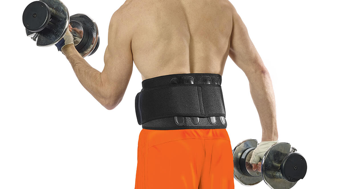 Perforated neoprene supports