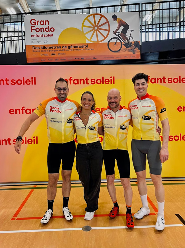 The Enfant Soleil Gran Fondo, presented by Familiprix and Naya