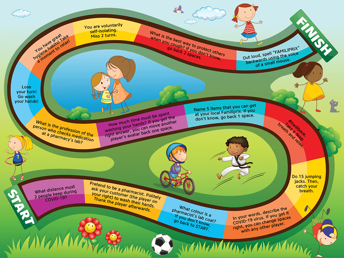 Download board game - Outsmart COVID-19